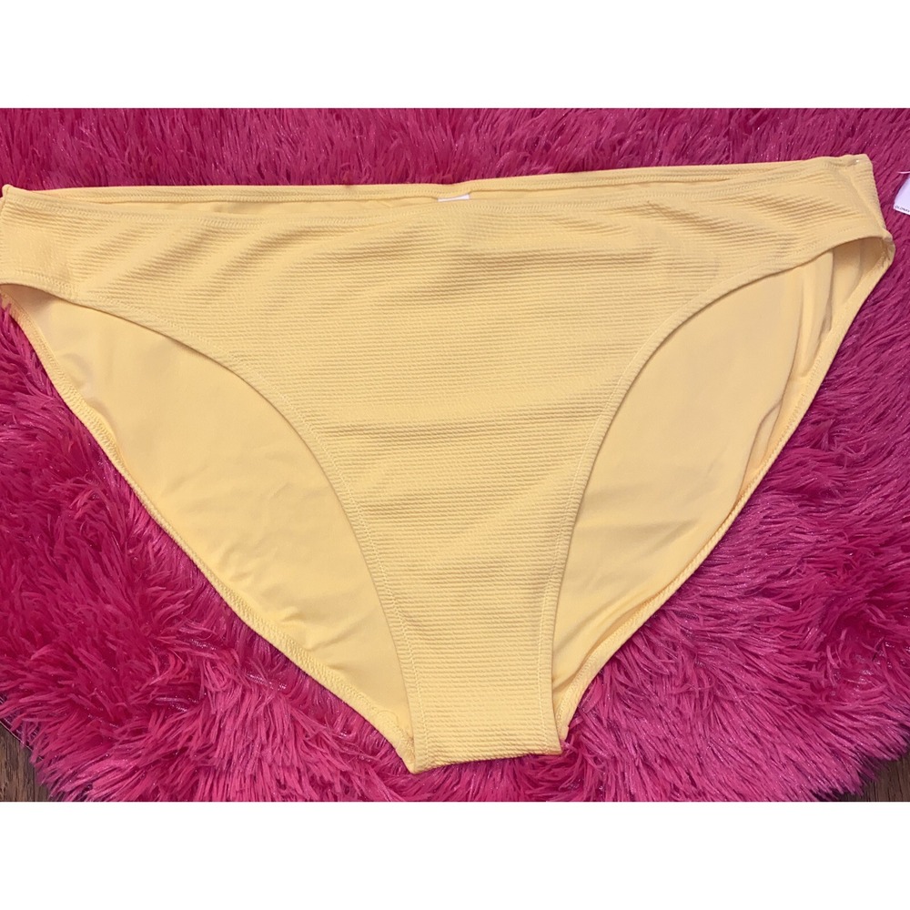 Old Navy Women's Size 4X Low Rise Pucker Classic Bikini Swim Bottoms NWT
